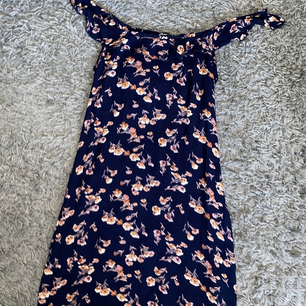 PacSun navy floral mini dress!